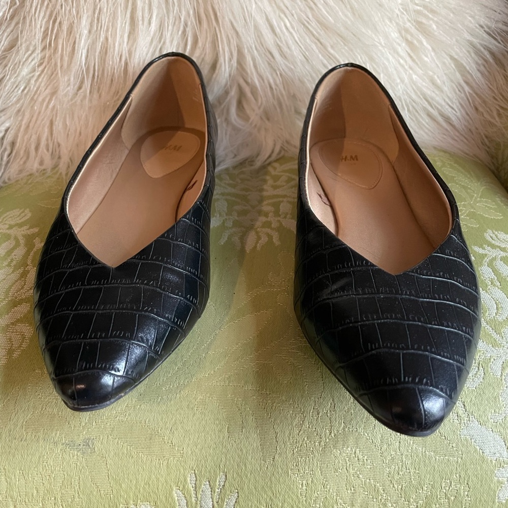 H&M Pointed Flat Shoes